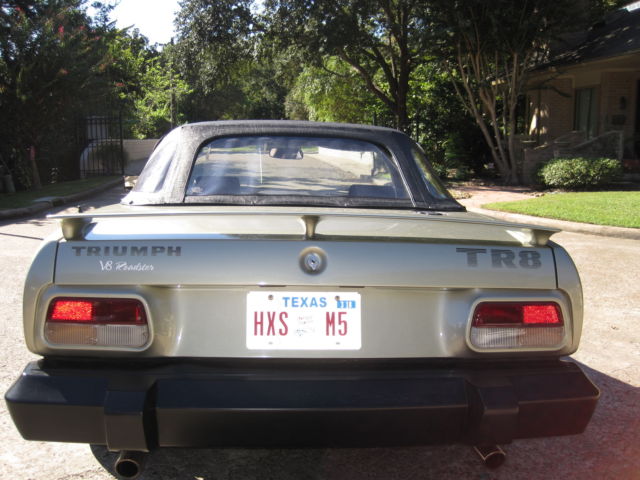 1980 Triumph TR8 2 door convertible - photo 7