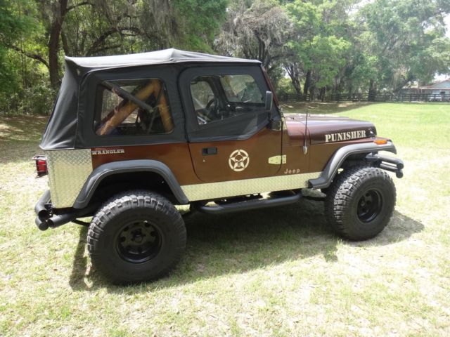 The Baddest Jeep in All of Florida - The Punisher! NO RESERVE 1987 Jeep Wrangler Wrangler