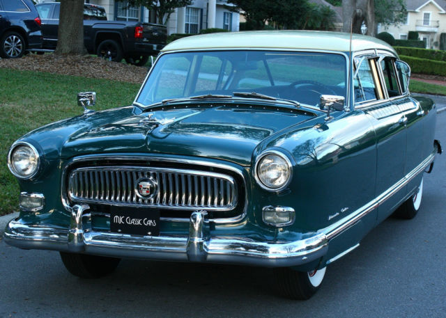 THE BEST LEFT - RESTORED - 1954 Nash Ambassador Custom Sedan - 88K MI 1954 Nash AMBASSADOR CUSTOM - BEST LEFT?