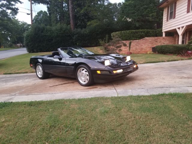 1993 Chevrolet Corvette BLACK - photo 2