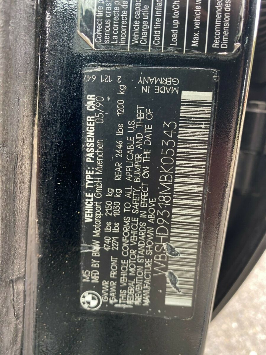 1991 BMW M5 - photo 11