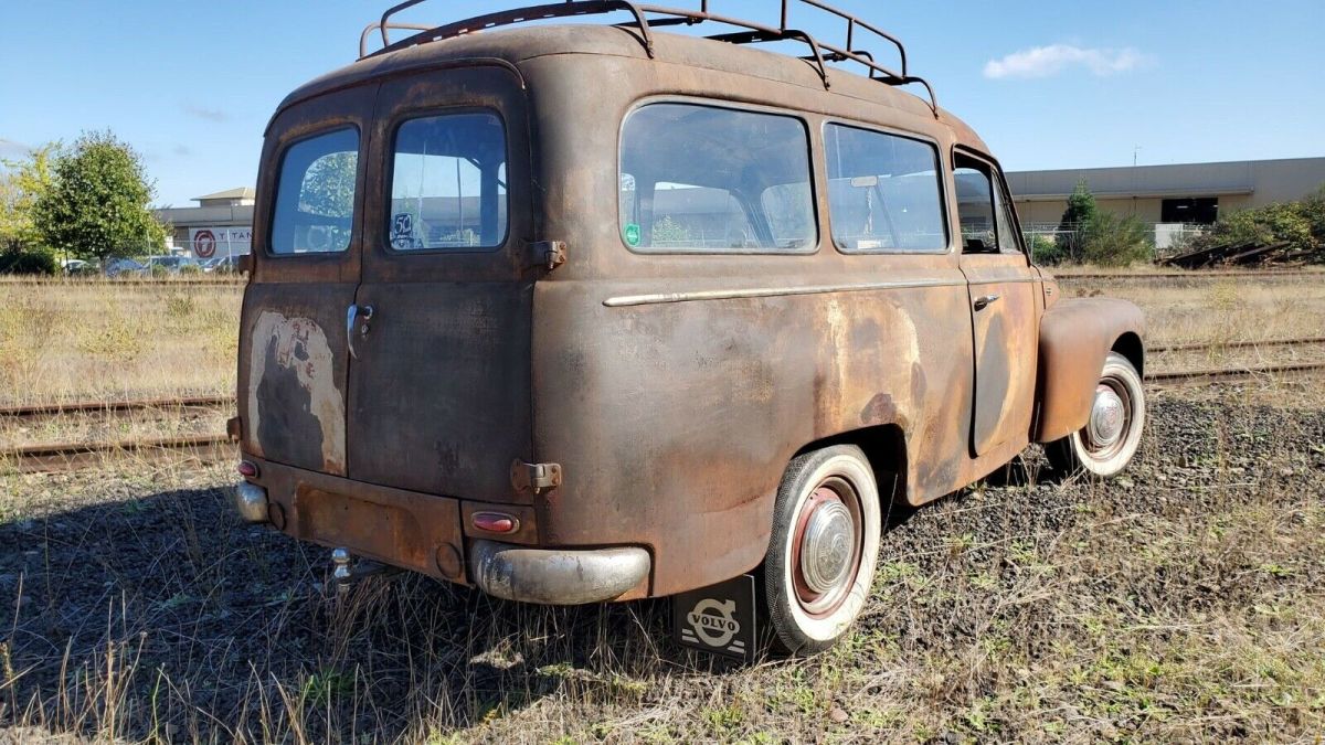 1957 Volvo 445 burned - photo 3