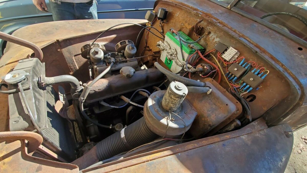 1957 Volvo 445 burned - photo 5