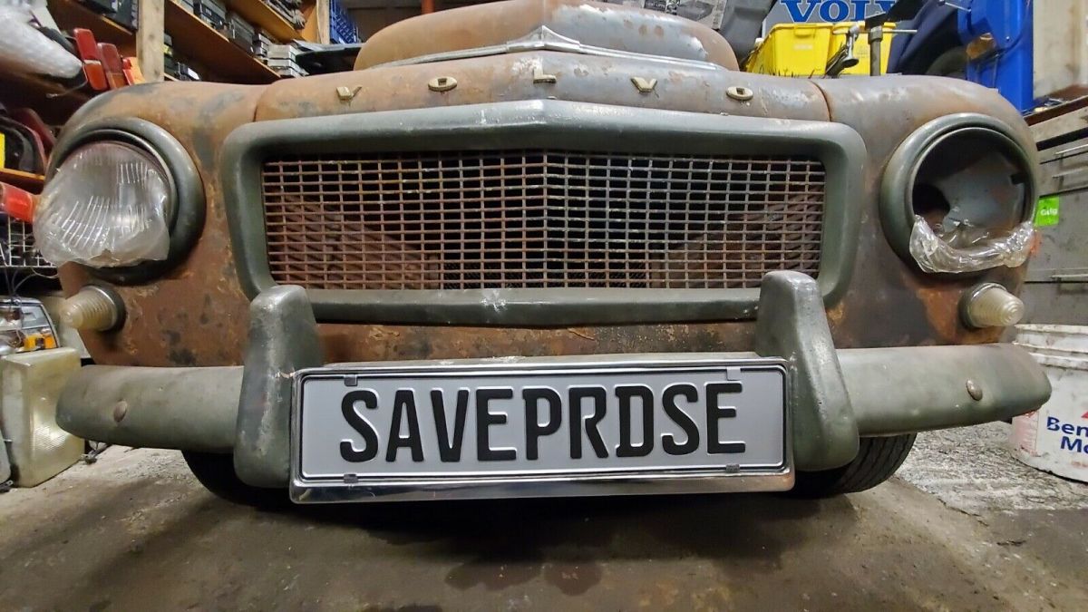 1957 Volvo 445 burned - photo 7