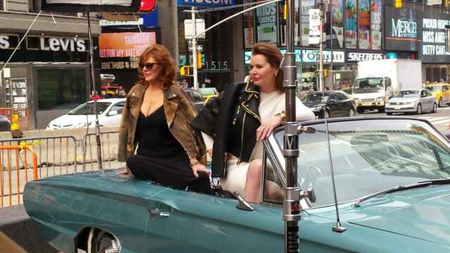 The Thelma and Louise car. Used for the 25th anniversary of the film. 1966 Ford Thunderbird Convertible