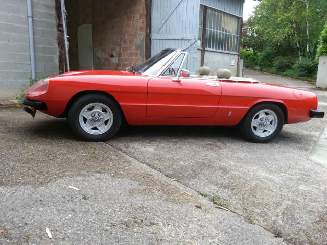 THE VERY BEST ALFA ROMEO SPIDER 2000 in the Western Hemisphere - California car! 1979 Alfa Romeo Spider