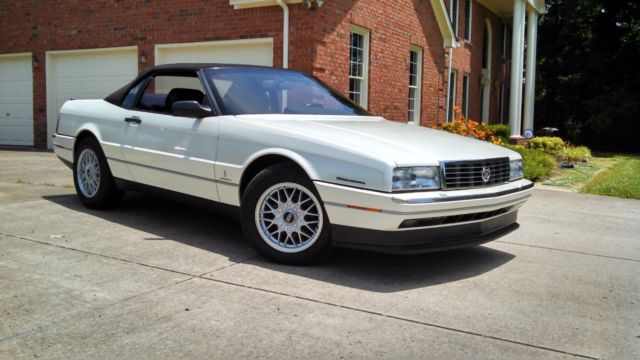 Third owner original car with low miles, original paint, no rust or accidents 1993 Cadillac Allante 2dr Convertible