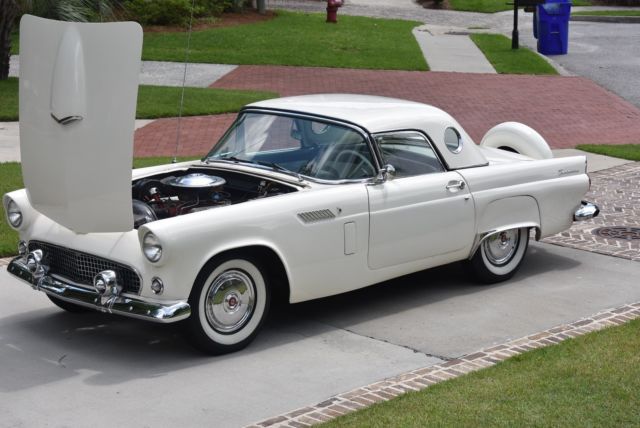 This 1956 Ford Thunderbird is a beautiful car. It runs and drive great! During t 1956 Ford Thunderbird