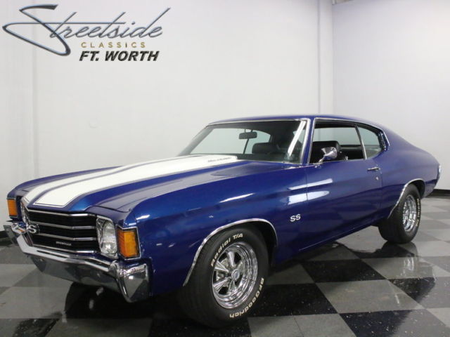 THIS CHEVELLE SS CLONE MEANS BUSINESS! 383 STROKER, TREMEC 5-SPD, PWR FR DISC,PS 1972 Chevrolet Chevelle