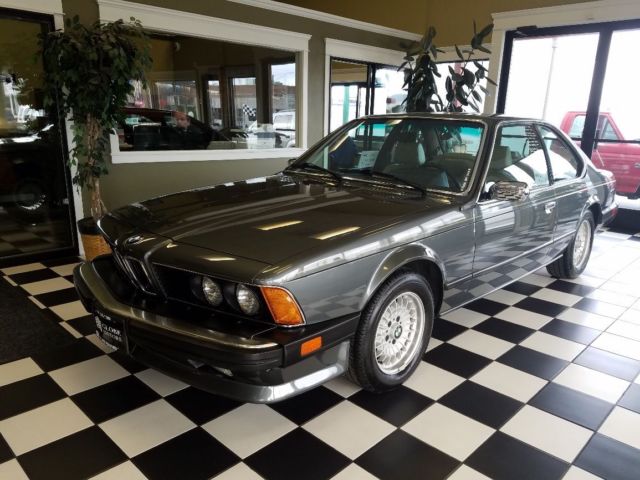 This collector 1986 BMW 635csi "BRAND NEW" condition. 59,789 Original Miles 1986 BMW 6-Series 635 CSI COUPE