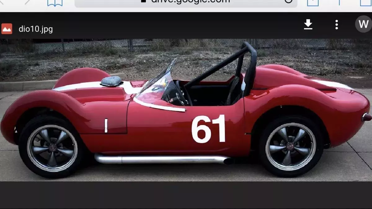 This Dio-Ambro kit car PROJECT comes with a Datsun 1600 chassis and drivetrain 1970 Replica/Kit Makes 1600 roadster