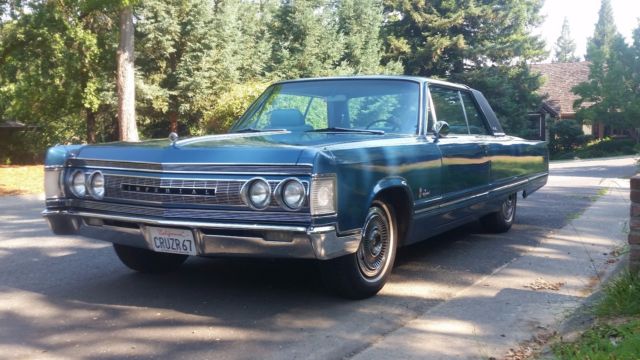 This Imperial is a rare California beauty. One of 81 produced. A handful survive 1967 Chrysler Imperial Mobile Director