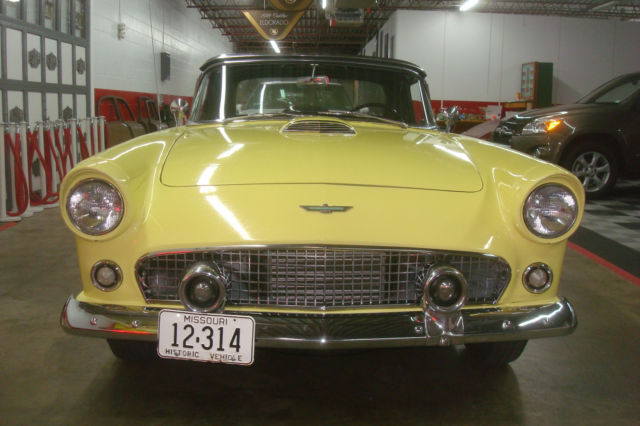 1956 Ford Thunderbird *BOTH TOPS 3-SPEED MANUAL COLD A/C DRIVER QUALITY - photo 6