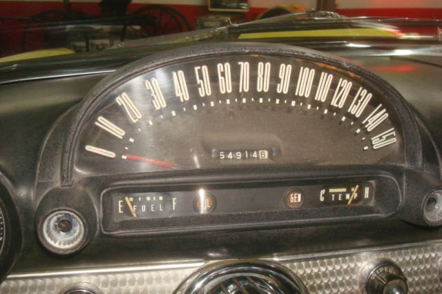 1956 Ford Thunderbird *BOTH TOPS 3-SPEED MANUAL COLD A/C DRIVER QUALITY - photo 9