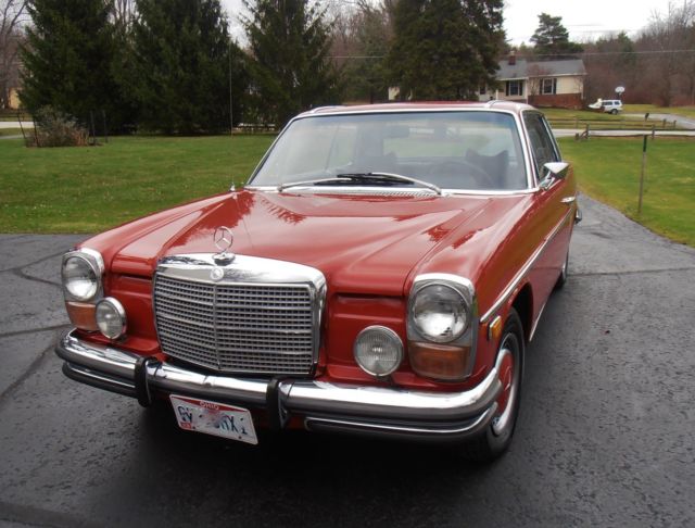This Mercedes is mechanically sound and runs great 1973 Mercedes-Benz 200-Series