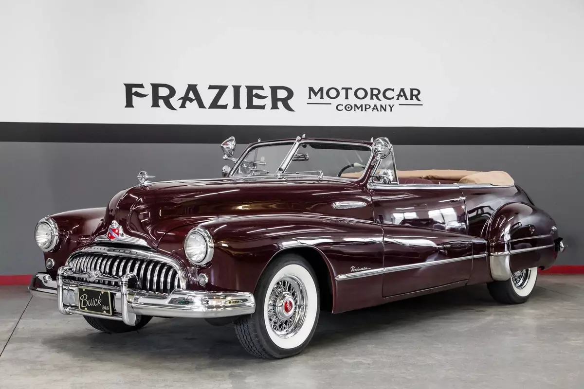 Three owner 56C Buick Roadmaster Convertible with lovely Restoration 1948 Buick ROADMASTER CONVERTIBLE