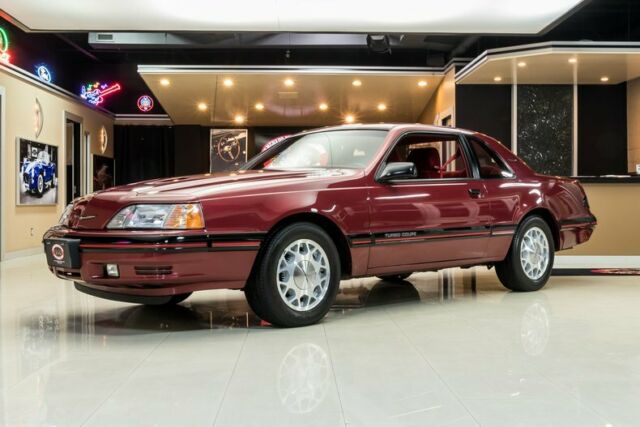 Thunderbird Turbo Coupe! Only 5,634 Miles, 2 Owners, Original, Clean History 1987 Ford Thunderbird Turbo Coupe