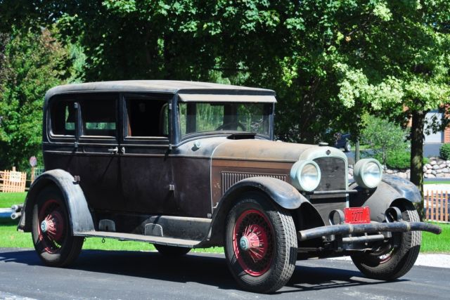 Time Capsule. 2 Women Owners, 41k Miles, Parked in 1983. A True Garage Find. 1928 Nash Ambassador