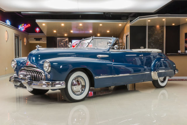 Time Capsule! 320ci Straight 8, Three On-the-Tree, Pwr Top, Pwr Window, Pwr Seat 1948 Buick Roadmaster