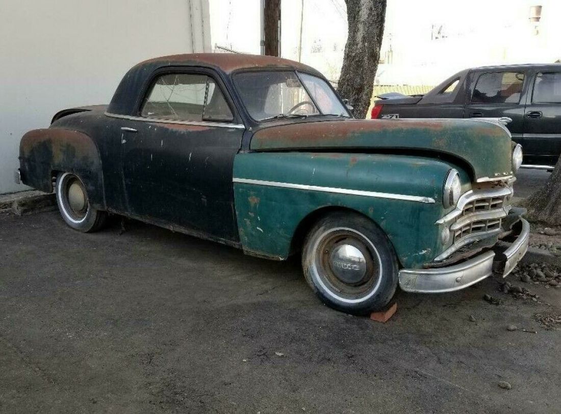 Titled Business Coupe project Hot Rod rat street Custom resto mod vtg mopar 1950 1949 Dodge Wayfarer