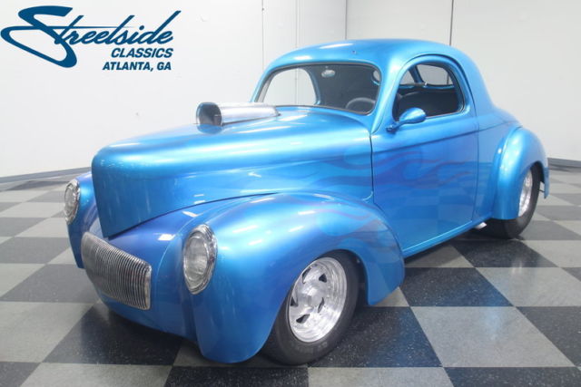TNT BUILT WILLYS, OUTLAW BODY, MONSTER 502V8, BLOWER, ADAMS CHASSIS, READY 2 SHO 1941 Willys Coupe