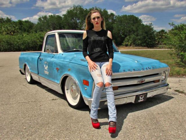 1968 Chevrolet C-10 6.0 LS SWAP 6-SPEED BAGGED SHOP SHOW TRUCK