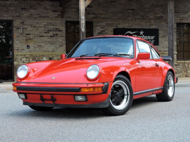 Top end rebuild just completed. Incredible amount of records. Clean Carfax. 1987 Porsche 911 G50 Coupe