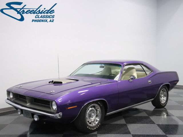 TOP-FLIGHT RESTO, ALL #S MATCHING, 426 HEMI, 4-SPD, GOVIER DOCMTED, BUILD RECPTS 1970 Plymouth Barracuda HEMI