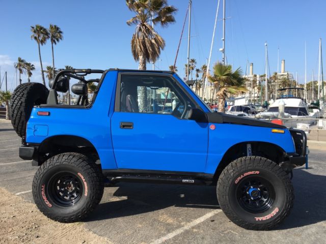 Top Gear actual vehicle! 1992 4X4 Lifted Geo Tracker, Extremely Rare - Sidekick 1992 Geo Tracker 4X4 seen on the Top Gear TV Rubicon Episode. VERY RARE!