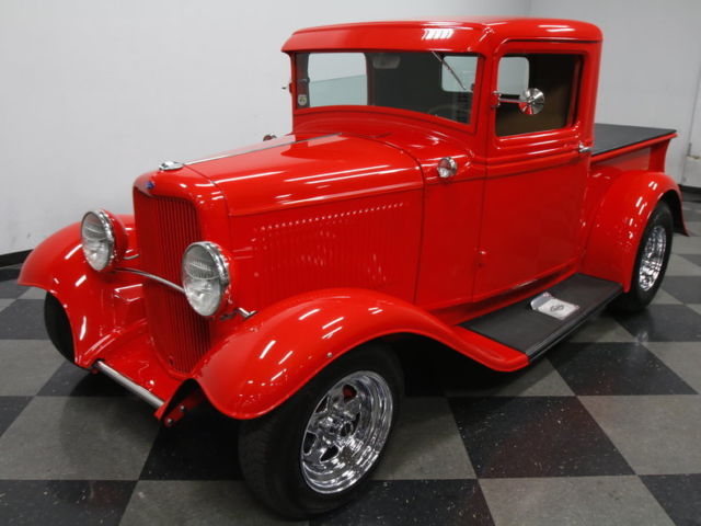 TOP NOTCH, FORD STEEL BOD, 350 V8, AUTO, A/C, VERY NICE TOP/BOTTOM, DRIVES GR8! 1932 Ford Other Pickups