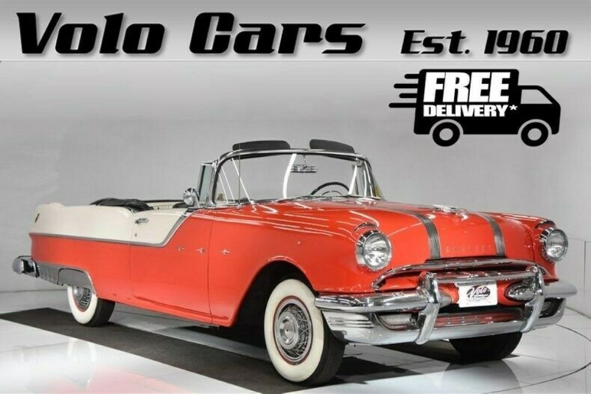 Top of the line! Clean metal, decked out with goodies. 1955 Pontiac Starchief