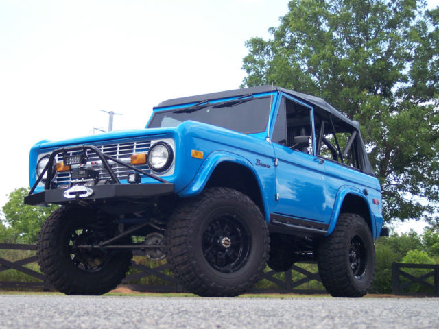 1971 Ford Bronco Grabber Blue Classic - photo 3