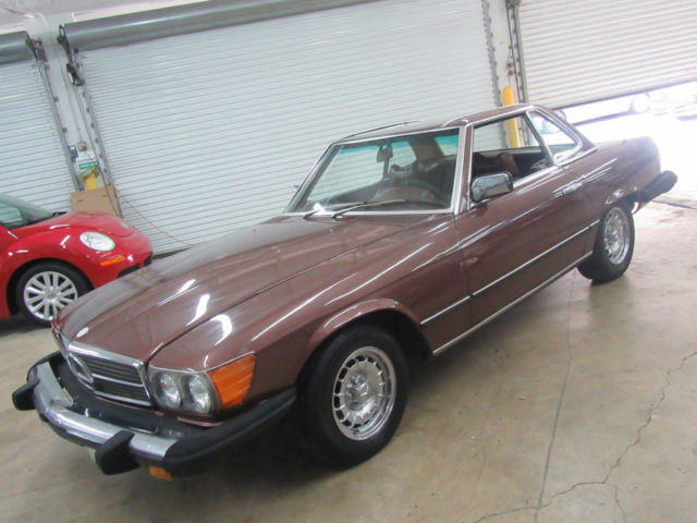 TOPAZ BROWN ORIGINAL UNRESTORED AND STUNNING WATCH VIDEO 560SL 380SL 560 SL 1977 Mercedes-Benz SL-Class