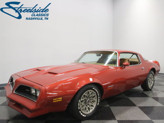 TORQUE MONSTER 400CI V8, 4 SPEED MANAUAL, FIRETHORN RED FORMULA, SWEET PONTIAC 1977 Pontiac Firebird Formula