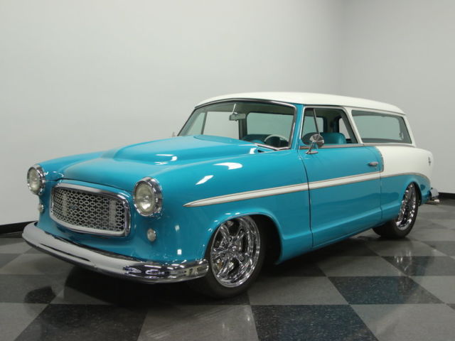 TOTAL CUSTOM, BUILT 350 CHEVY, S-10 CHASSIS, TOP NOTCH, 2,590 MILES SINCE BUILT! 1959 Nash Rambler Wagon