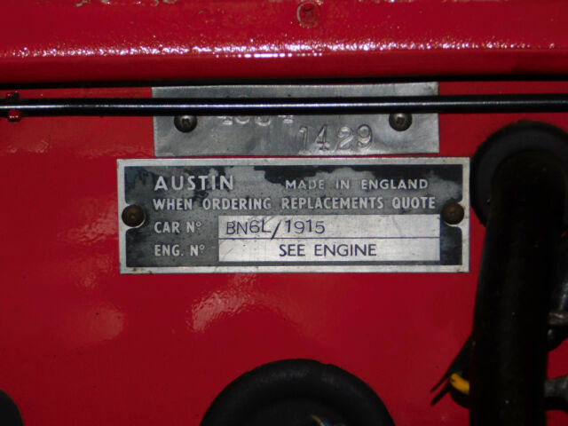 1958 Austin Healey 100 - 6 BN 6L - photo 11