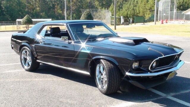 Totally restored 1969 black Mustang coupe with special effects 1969 Ford Mustang