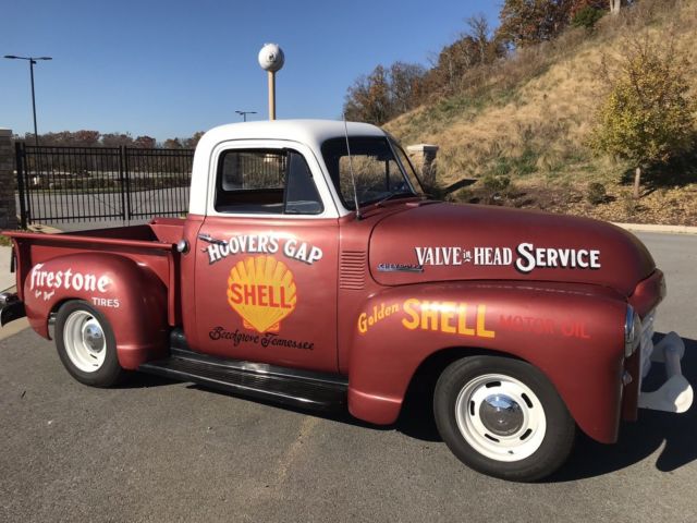 TOTALLY RESTORED AND HAS A 350 CHEVROLET SMALL BLOCK. SITS ON AN S-10 FRAME. L 1951 Chevrolet Chevy Pickup WHITE