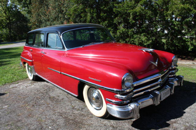 town and country wagon 1953 Chrysler Town & Country wagon
