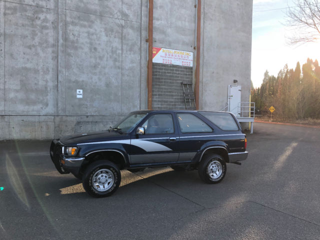 toyota 2.2 2.4 3.0 sr5 low miles manual at ac 2.4Liter 22RE v6 T100 Tacoma 4WD 1990 Toyota 4Runner 2,Door 4WD Low Miles