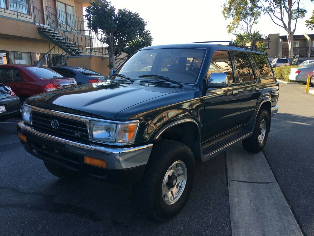 TOYOTA 4RUNNER 6CYL 4WD 5 SPEED MANUAL ONE OWNER CA CAR NO RUST 1994 Toyota 4Runner SR5