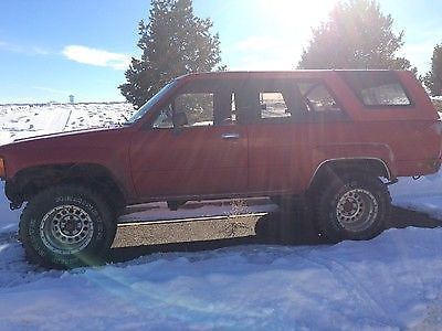 toyota, 4runner, sr5, 22re, 4wd, manual, convertible, offroad, reliable, cheap 1987 Toyota 4Runner 4x4