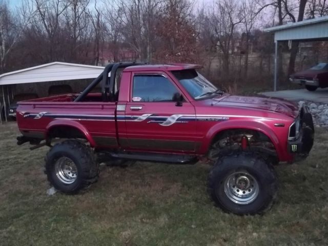 toyota 4x4 1983 straight axle short bed custom built 350ci chevy eng auto trans 1983 Toyota 4x4 sr5