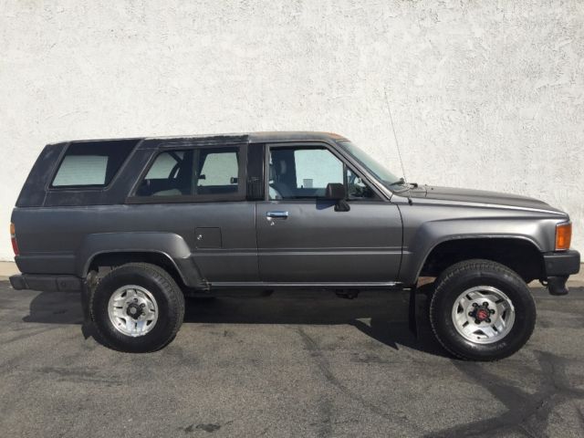 TOYOTA 4x4 4RUNNER EFI 1987 22-RE CLEAN TITLE CA TRUCK 1987 Toyota 4Runner