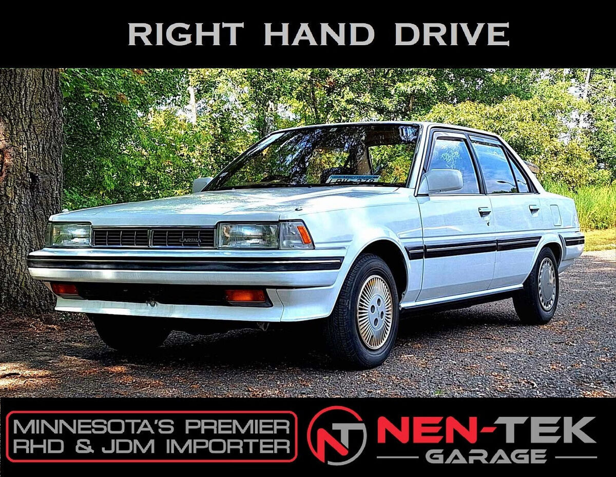 Toyota Carina 1.5L Manual JDM Right Hand Drive 1988 Toyota Carina