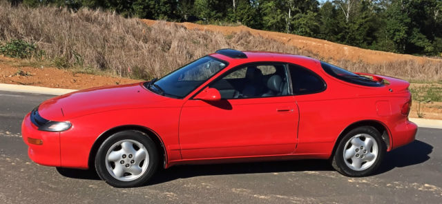 Toyota Celica GTS 1991 Fire Engine Red Front Wheel Drive ALB 5-Speed Manual 1991 Toyota Celica GTS Hatchback (Liftback) 2-Door