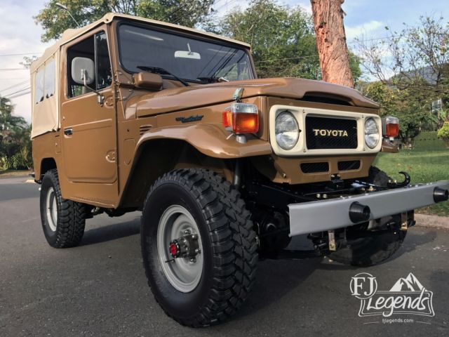 Toyota FJ40 Land Cruiser 1980 - Frame Off Nut & Bolt Restoration 1980 Toyota Land Cruiser