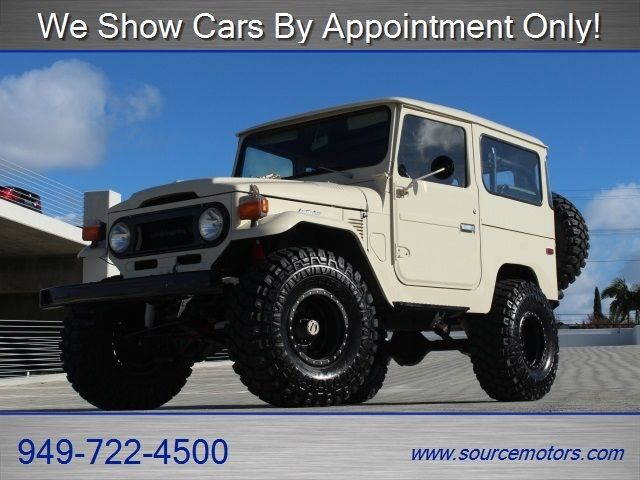 Toyota FJ40 Land Cruiser, 4X4, Method Wheels, 4" Skyjacker Lift, Nitro Shocks FJ 1976 Toyota Land Cruiser FJ40