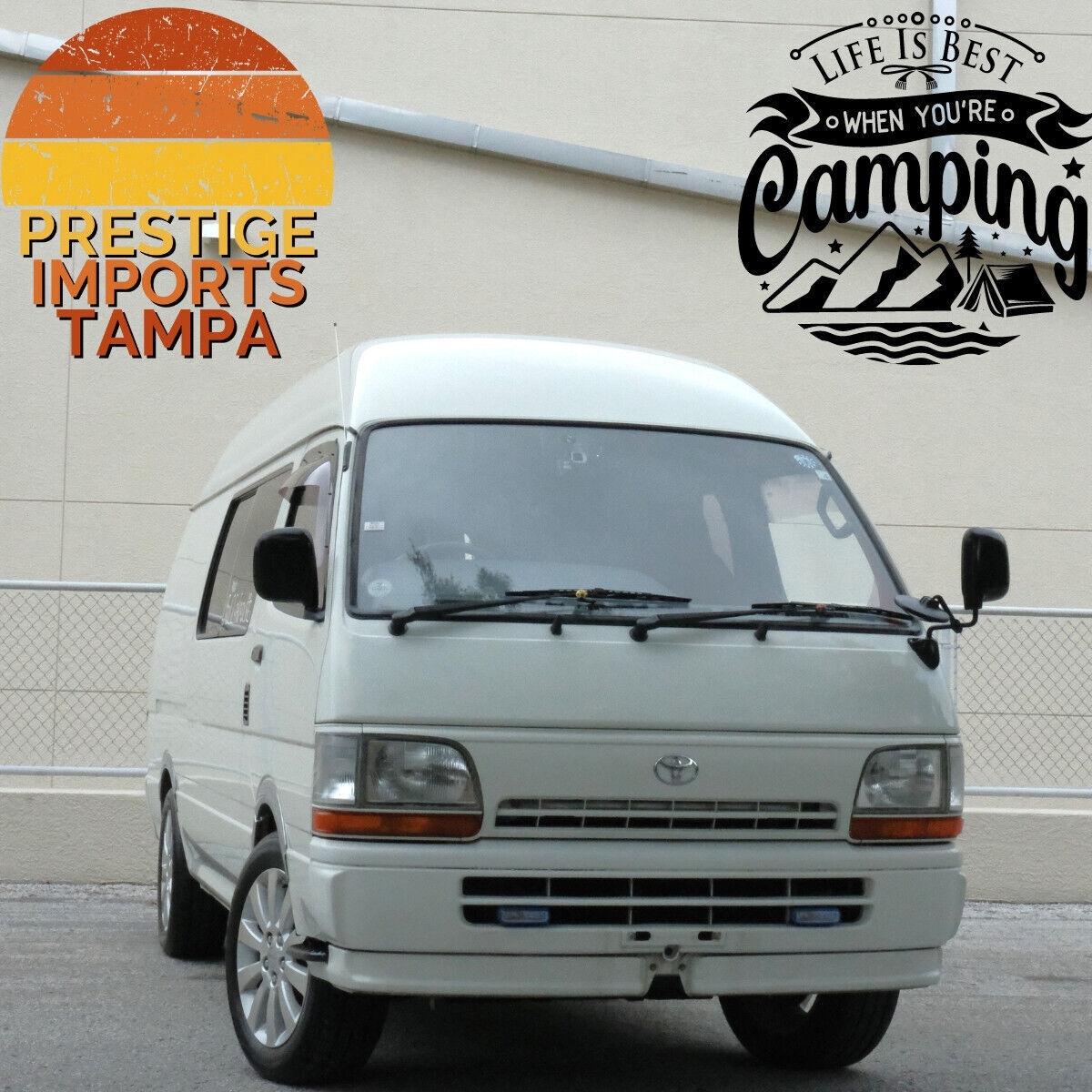Toyota Hiace Diesel Hi Top Camper Van 1993 Toyota Hiace