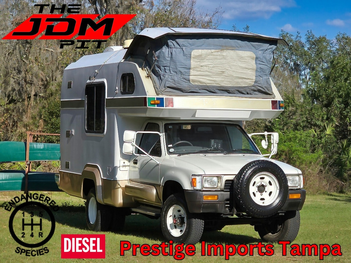 TOYOTA HILUX CAMPER LAND CRUISER LANDCRUISER DIESEL OTHER 1990 Toyota HiLux CAMPER
